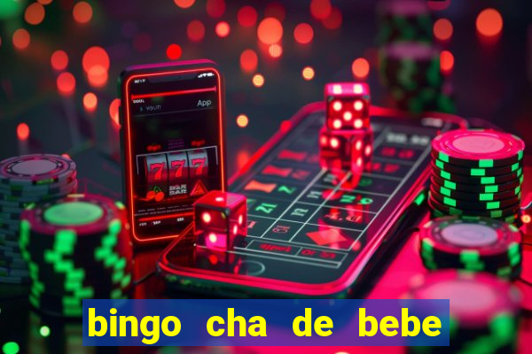 bingo cha de bebe cartelas para imprimir